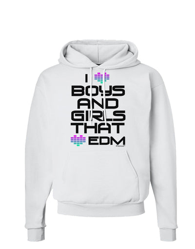 I Heart Boys and Girls That Heart EDM Hoodie Sweatshirt-Hoodie-TooLoud-White-Small-Davson Sales