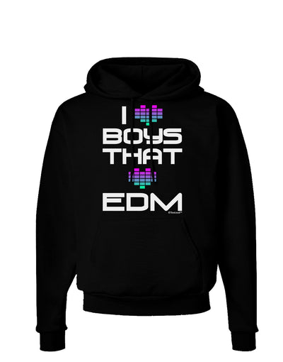 I Heart Boys That Heart EDM Dark Hoodie Sweatshirt-Hoodie-TooLoud-Black-Small-Davson Sales