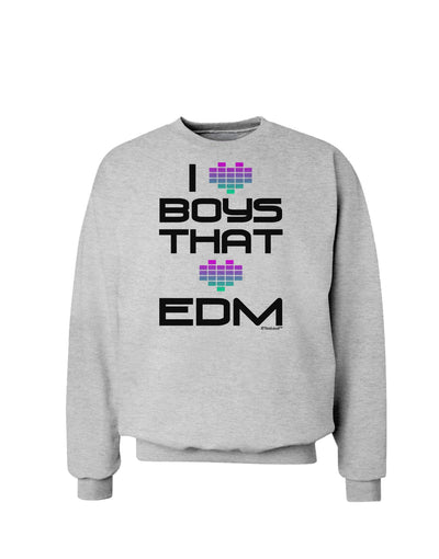 I Heart Boys That Heart EDM Sweatshirt-Sweatshirts-TooLoud-AshGray-Small-Davson Sales