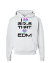 I Heart Girls That Heart EDM Hoodie Sweatshirt-Hoodie-TooLoud-White-Small-Davson Sales