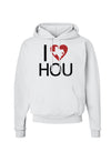 I Heart Houston Hoodie Sweatshirt-Hoodie-TooLoud-White-Small-Davson Sales