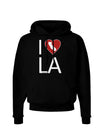 I Heart Los Angeles Dark Hoodie Sweatshirt-Hoodie-TooLoud-Black-Small-Davson Sales