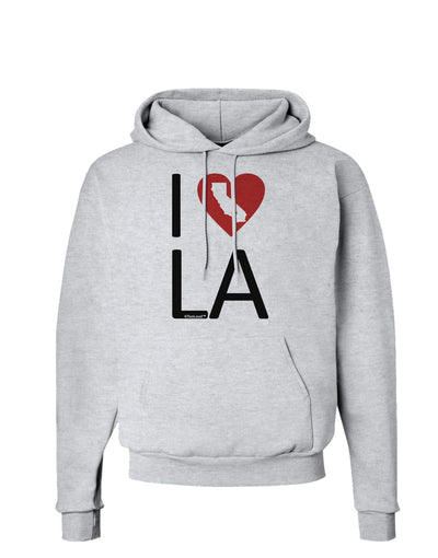 I Heart Los Angeles Hoodie Sweatshirt-Hoodie-TooLoud-AshGray-Small-Davson Sales