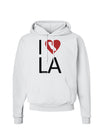 I Heart Los Angeles Hoodie Sweatshirt-Hoodie-TooLoud-White-Small-Davson Sales