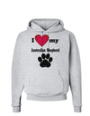 I Heart My Australian Shepherd Hoodie Sweatshirt by TooLoud-Hoodie-TooLoud-AshGray-Small-Davson Sales