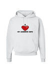 I Heart My Awesome Wife Hoodie Sweatshirt by TooLoud-Hoodie-TooLoud-White-Small-Davson Sales