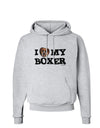 I Heart My Boxer Hoodie Sweatshirt by TooLoud-Hoodie-TooLoud-AshGray-Small-Davson Sales