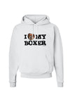 I Heart My Boxer Hoodie Sweatshirt by TooLoud-Hoodie-TooLoud-White-Small-Davson Sales