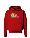 I Heart My Boyfriend - Rainbow Dark Hoodie Sweatshirt-Hoodie-TooLoud-Red-Small-Davson Sales