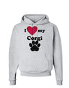 I Heart My Corgi Hoodie Sweatshirt by TooLoud-Hoodie-TooLoud-AshGray-Small-Davson Sales