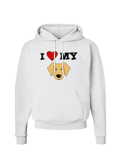 I Heart My - Cute Golden Retriever Dog Hoodie Sweatshirt by TooLoud-Hoodie-TooLoud-White-Small-Davson Sales