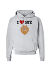 I Heart My - Cute Pomeranian Dog Hoodie Sweatshirt by TooLoud-Hoodie-TooLoud-AshGray-Small-Davson Sales