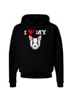 I Heart My - Cute Westie Dog Dark Hoodie Sweatshirt by TooLoud-Hoodie-TooLoud-Black-Small-Davson Sales