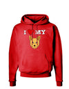 I Heart My - Cute Yorkshire Terrier Yorkie Dog Dark Hoodie Sweatshirt by TooLoud-Hoodie-TooLoud-Red-Small-Davson Sales