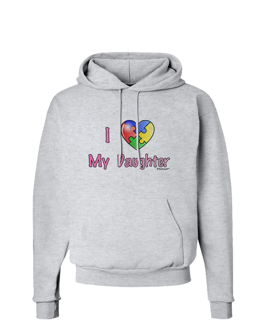 I Heart My Daughter - Autism Awareness Hoodie Sweatshirt by TooLoud-Hoodie-TooLoud-White-Small-Davson Sales