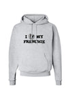 I Heart My Frenchie Hoodie Sweatshirt by TooLoud-Hoodie-TooLoud-AshGray-Small-Davson Sales