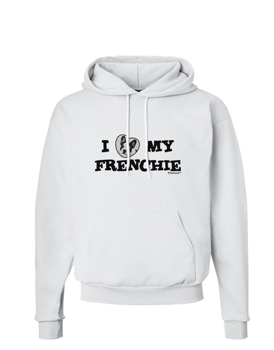 I Heart My Frenchie Hoodie Sweatshirt by TooLoud-Hoodie-TooLoud-White-Small-Davson Sales