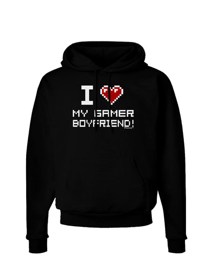 I Heart My Gamer Boyfriend Dark Hoodie Sweatshirt-Hoodie-TooLoud-Black-Small-Davson Sales