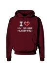 I Heart My Gamer Husband Dark Hoodie Sweatshirt-Hoodie-TooLoud-Maroon-Small-Davson Sales