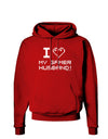 I Heart My Gamer Husband Dark Hoodie Sweatshirt-Hoodie-TooLoud-Red-Small-Davson Sales