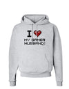 I Heart My Gamer Husband Hoodie Sweatshirt-Hoodie-TooLoud-AshGray-Small-Davson Sales