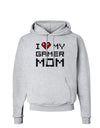 I Heart My Gamer Mom Hoodie Sweatshirt by TooLoud-Hoodie-TooLoud-AshGray-Small-Davson Sales