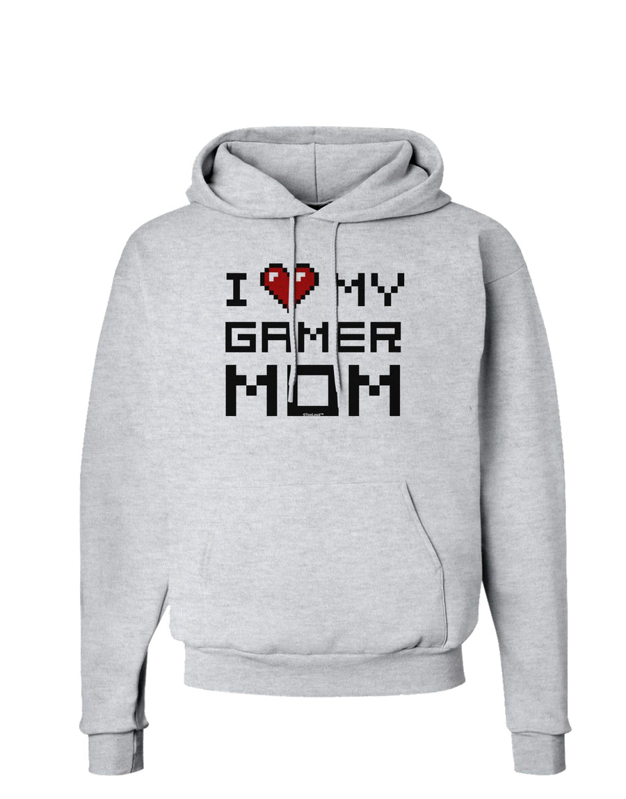 I Heart My Gamer Mom Hoodie Sweatshirt by TooLoud-Hoodie-TooLoud-White-Small-Davson Sales