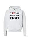 I Heart My Gamer Mom Hoodie Sweatshirt by TooLoud-Hoodie-TooLoud-White-Small-Davson Sales