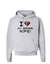 I Heart My Gamer Wife Hoodie Sweatshirt-Hoodie-TooLoud-AshGray-Small-Davson Sales