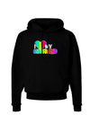 I Heart My Girlfriend - Rainbow Dark Hoodie Sweatshirt-Hoodie-TooLoud-Black-Small-Davson Sales