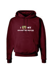 I Heart My Golden Retriever Dark Hoodie Sweatshirt-Hoodie-TooLoud-Maroon-Small-Davson Sales