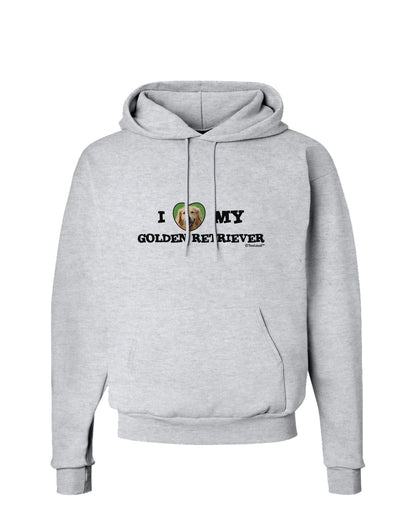 I Heart My Golden Retriever Hoodie Sweatshirt-Hoodie-TooLoud-AshGray-Small-Davson Sales