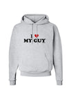 I Heart My Guy Hoodie Sweatshirt by TooLoud-Hoodie-TooLoud-AshGray-Small-Davson Sales