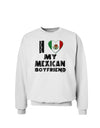 I Heart My Mexican Boyfriend Sweatshirt by TooLoud-Sweatshirts-TooLoud-White-Small-Davson Sales