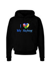 I Heart My Nephew - Autism Awareness Dark Hoodie Sweatshirt by TooLoud-Hoodie-TooLoud-Black-Small-Davson Sales