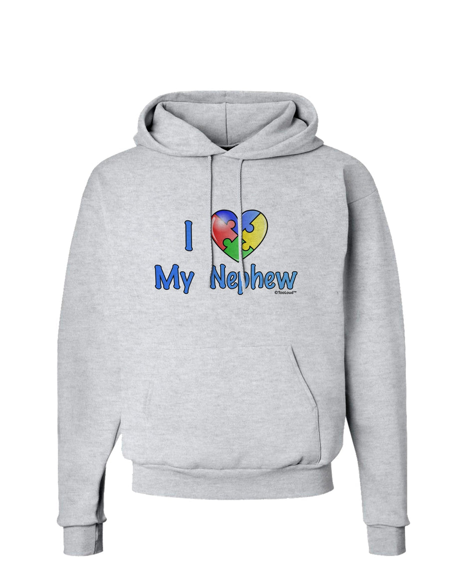 I Heart My Nephew - Autism Awareness Hoodie Sweatshirt by TooLoud-Hoodie-TooLoud-White-Small-Davson Sales