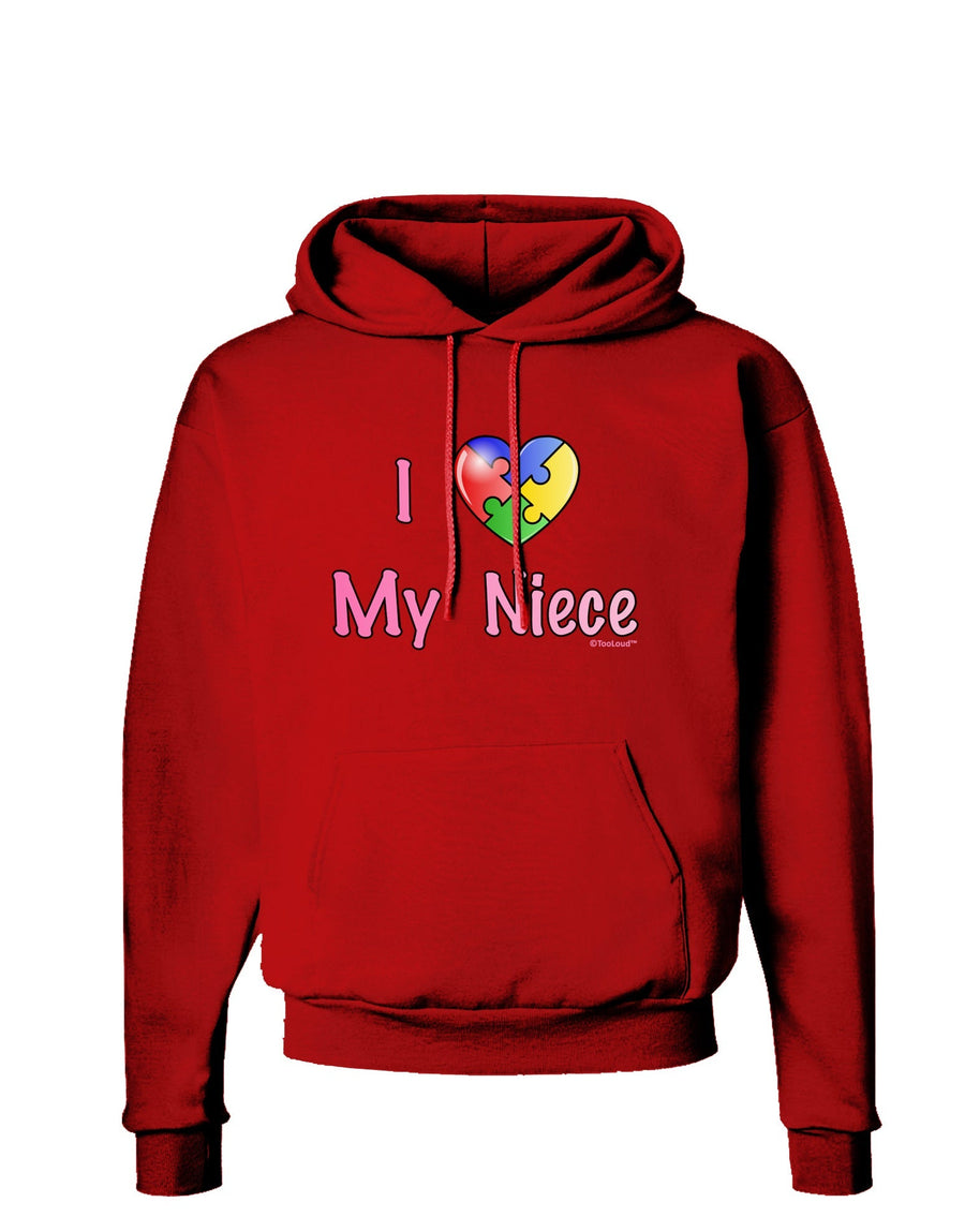 I Heart My Niece - Autism Awareness Dark Hoodie Sweatshirt by TooLoud-Hoodie-TooLoud-Black-Small-Davson Sales