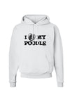 I Heart My Poodle Hoodie Sweatshirt by TooLoud-Hoodie-TooLoud-White-Small-Davson Sales