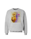 I Heart My Rooster Sweatshirt-Wall Clock-TooLoud-AshGray-Small-Davson Sales