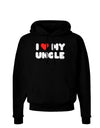 I Heart My Uncle Dark Hoodie Sweatshirt by TooLoud-Hoodie-TooLoud-Black-Small-Davson Sales