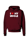 I Heart My Uncle Dark Hoodie Sweatshirt by TooLoud-Hoodie-TooLoud-Maroon-Small-Davson Sales