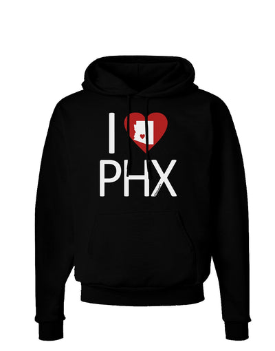 I Heart Phoenix Dark Hoodie Sweatshirt-Hoodie-TooLoud-Black-Small-Davson Sales