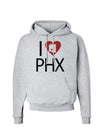 I Heart Phoenix Hoodie Sweatshirt-Hoodie-TooLoud-AshGray-Small-Davson Sales