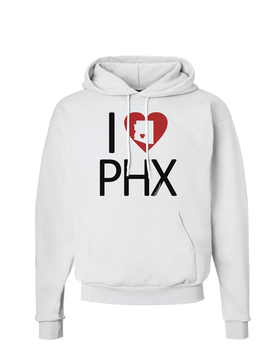 I Heart Phoenix Hoodie Sweatshirt-Hoodie-TooLoud-White-Small-Davson Sales