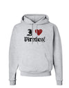 I Heart Pirates Hoodie Sweatshirt-Hoodie-TooLoud-AshGray-Small-Davson Sales