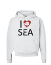 I Heart Seattle Hoodie Sweatshirt-Hoodie-TooLoud-White-Small-Davson Sales