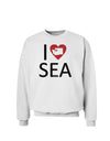 I Heart Seattle Sweatshirt-Sweatshirts-TooLoud-White-Small-Davson Sales