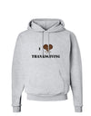 I Heart Thanksgiving Turkey Leg Hoodie Sweatshirt-Hoodie-TooLoud-AshGray-Small-Davson Sales