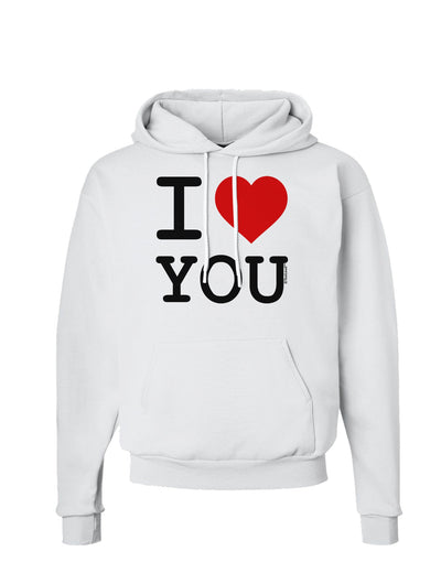 I Heart You Hoodie Sweatshirt-Hoodie-TooLoud-White-Small-Davson Sales