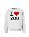 I Heart You Sweatshirt-Sweatshirts-TooLoud-White-Small-Davson Sales